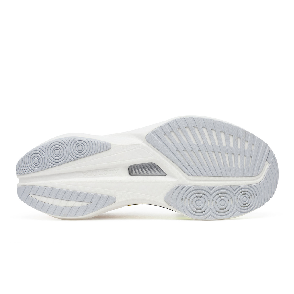 Saucony Endorphin Speed 5 Men's Running Shoes - White/Citron