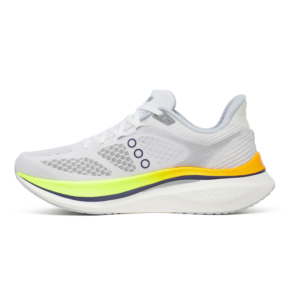 Saucony Endorphin Speed 5 Men's Running Shoes - White/Citron