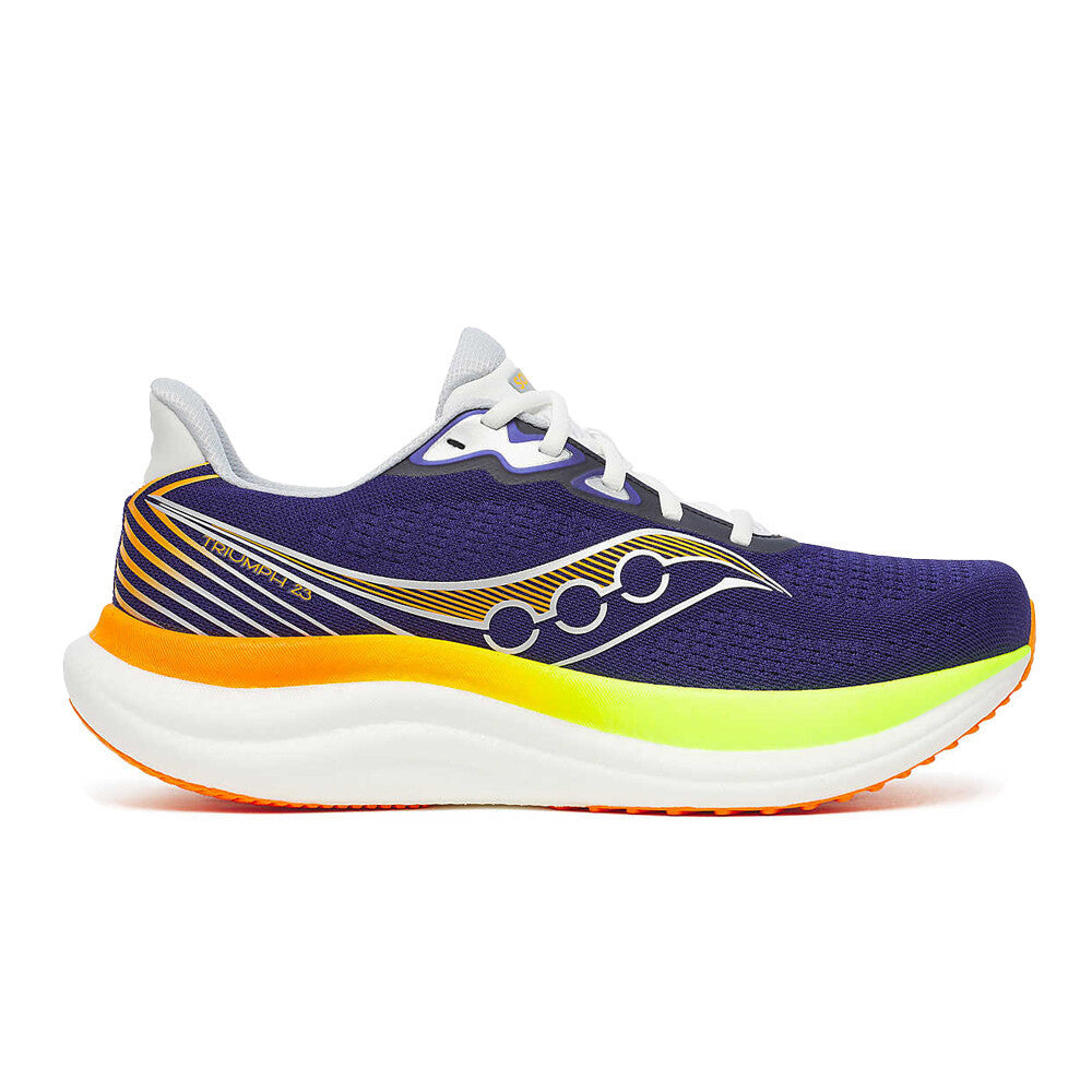 Saucony Triumph 23 Men's Running Shoes - Frigid/Citron