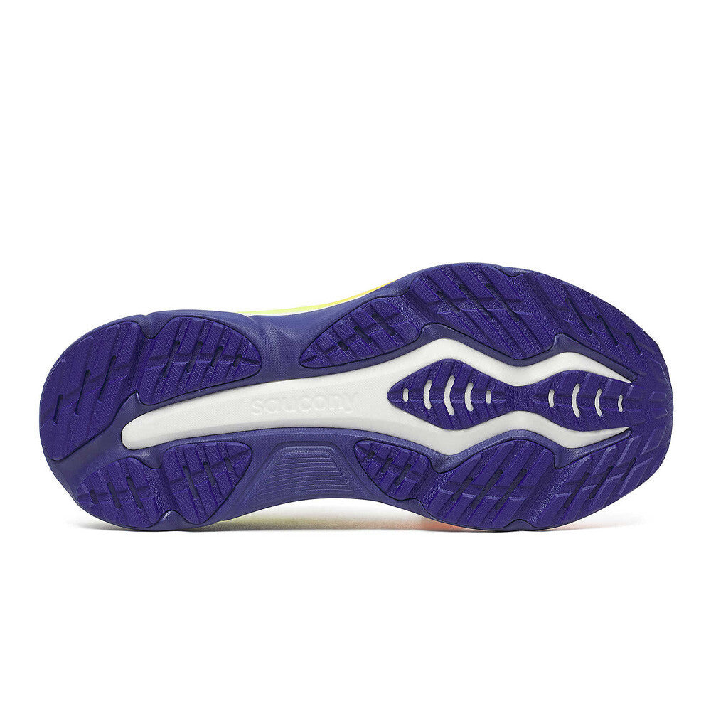 Saucony Hurricane 25 Men's Running Shoes - White/Frigid
