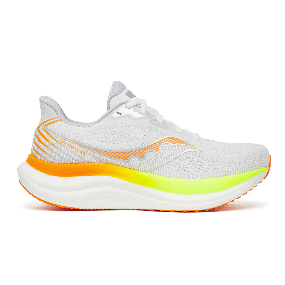 Saucony Triumph 23 Women's Running Shoes - Frigid/Citron