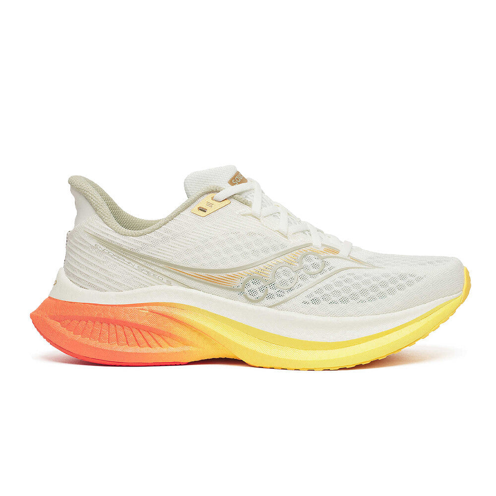 Saucony Endorphin Speed 5 Men's Running Shoes - Ivory/Fire