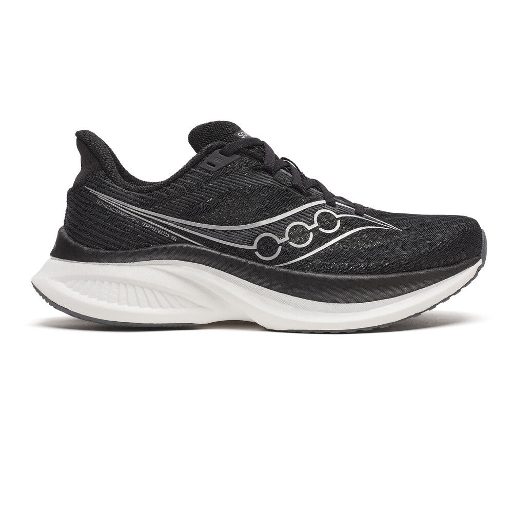 Saucony Endorphin Speed 5 Men's Running Shoes (2E Width) - Black/White