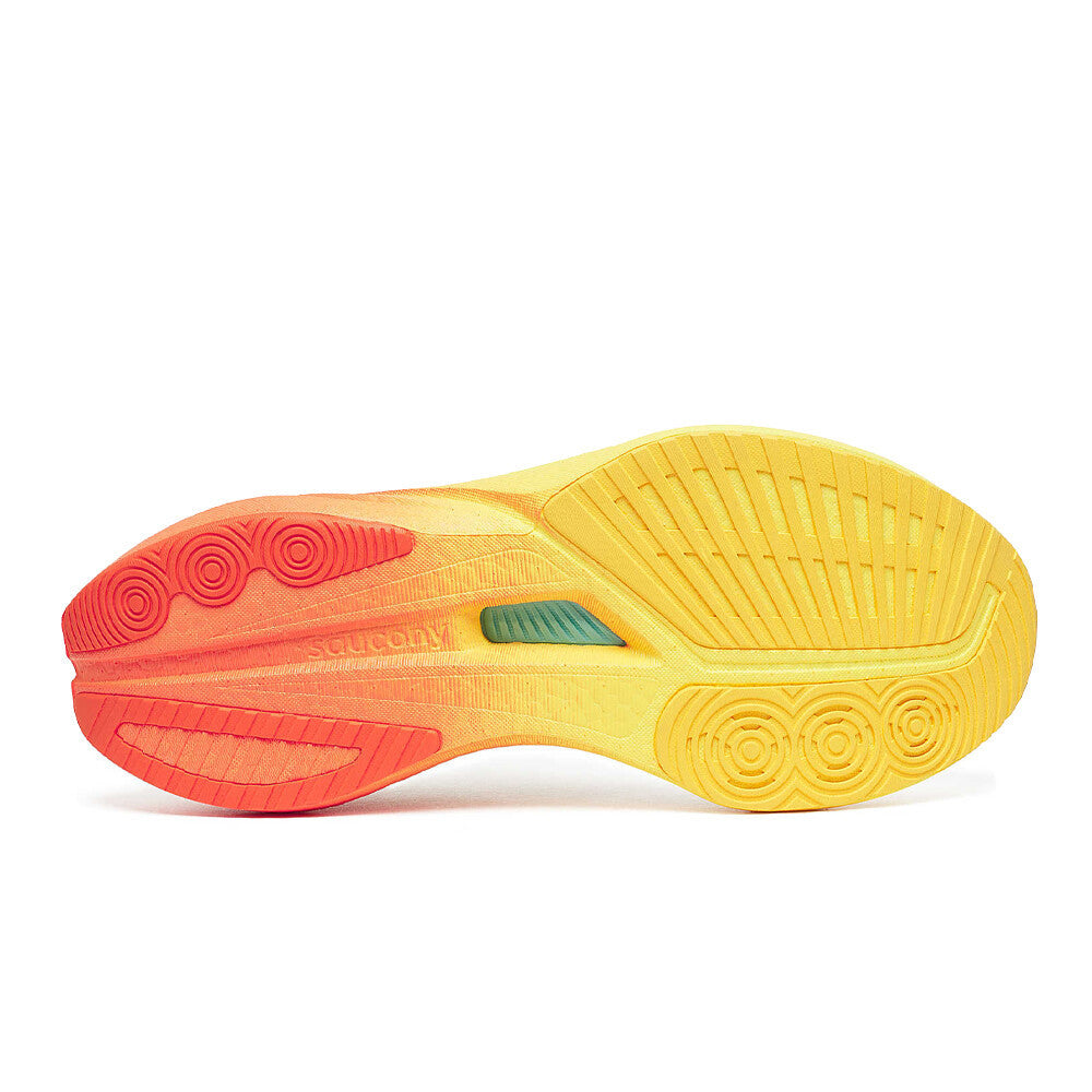 Saucony Endorphin Speed 5 Men's Running Shoes (2E Width) - Ivory/Fire