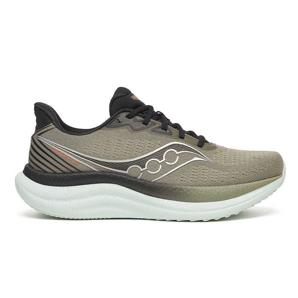 Saucony Triumph 23 Men's Running Shoes - Laurel/Black