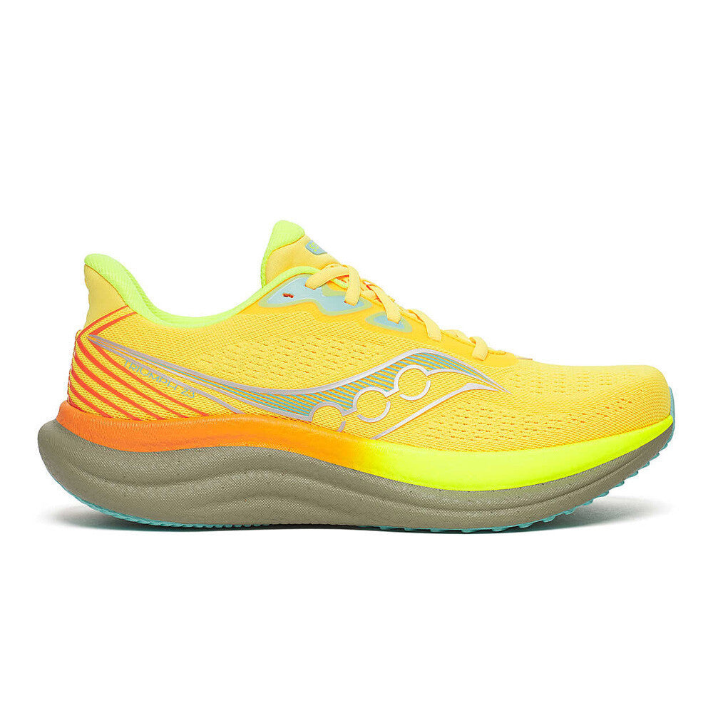 Saucony Triumph 23 Men's Running Shoes - Vizigold/Laurel