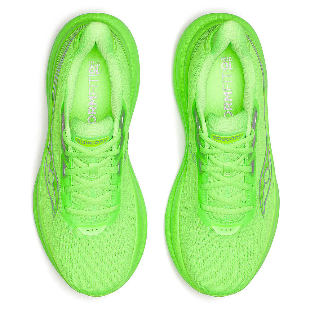 Saucony Triumph 23 Men's Running Shoes - Slime/Silver