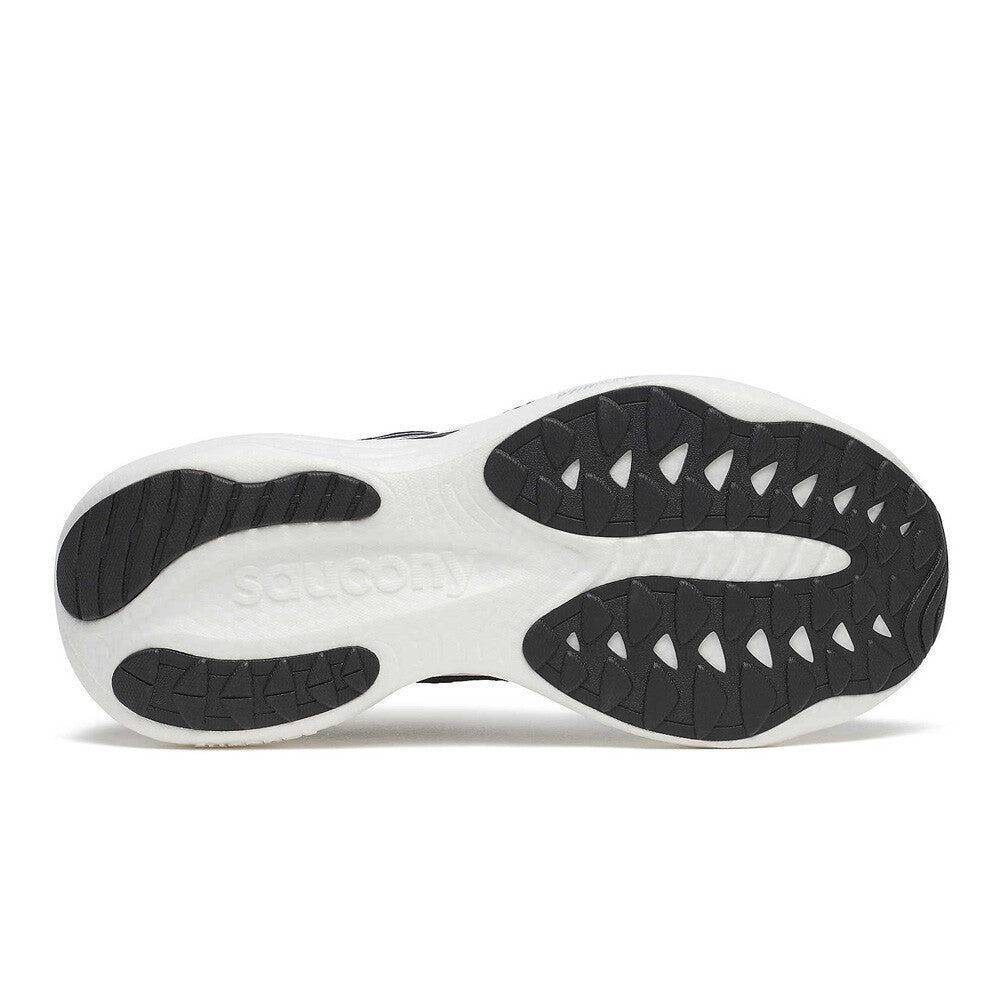 Saucony Ride 19 Men's Running Shoes (2E Width) - Black/Silver