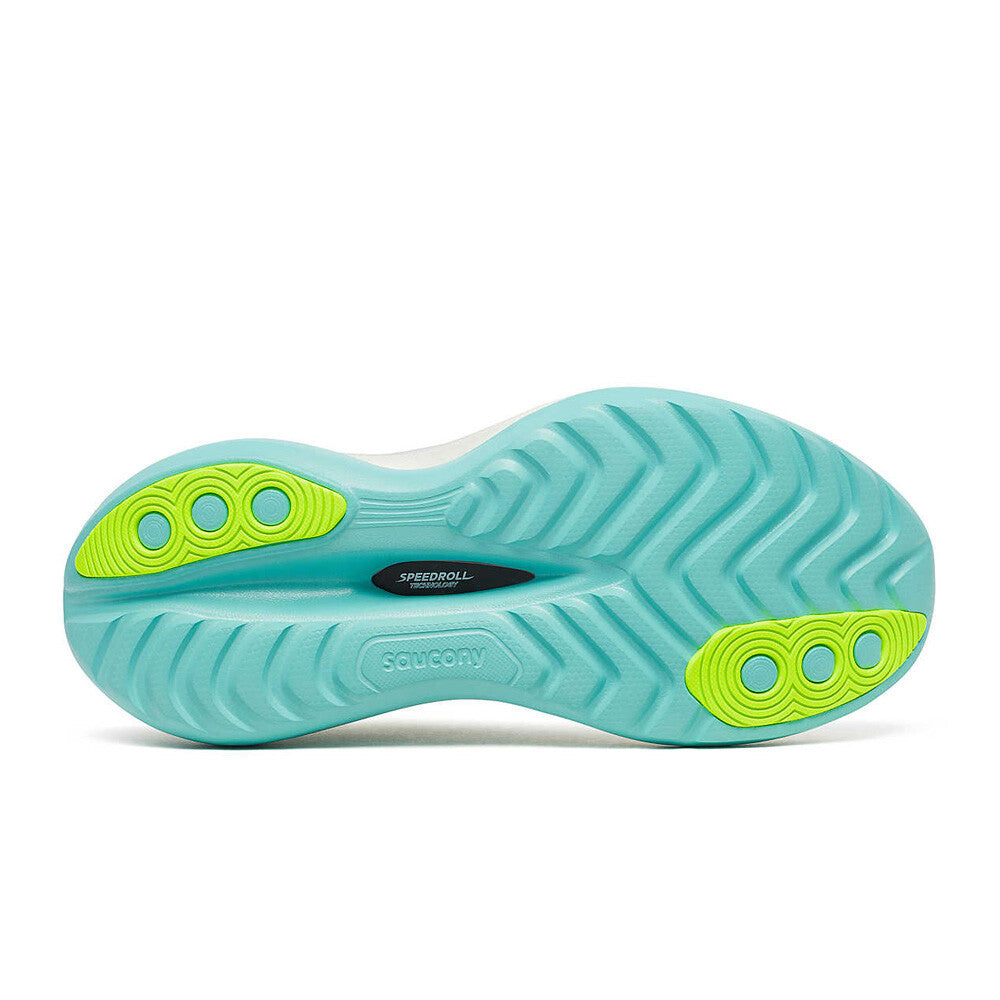 Saucony Endorphin Women's Running Shoes - White/Aqua