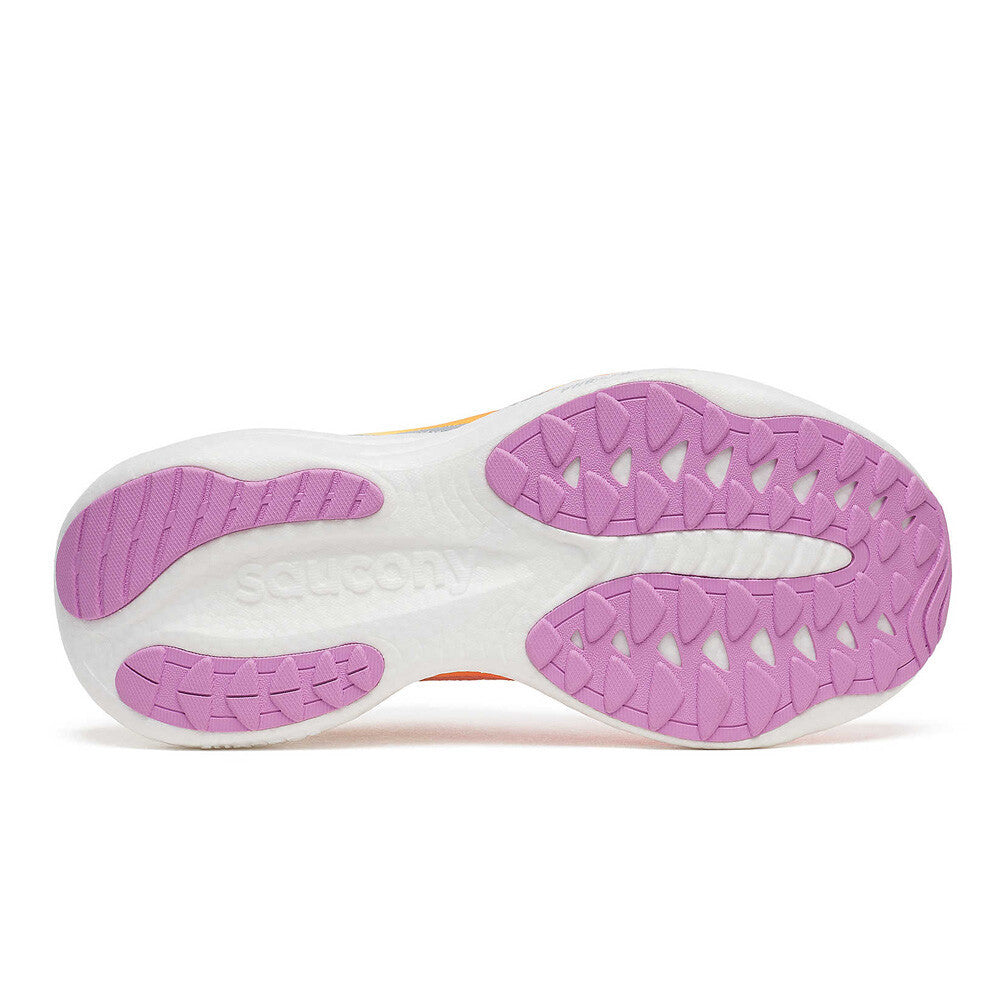 Saucony Ride 19 Women's Running Shoes - Fire/Orchid
