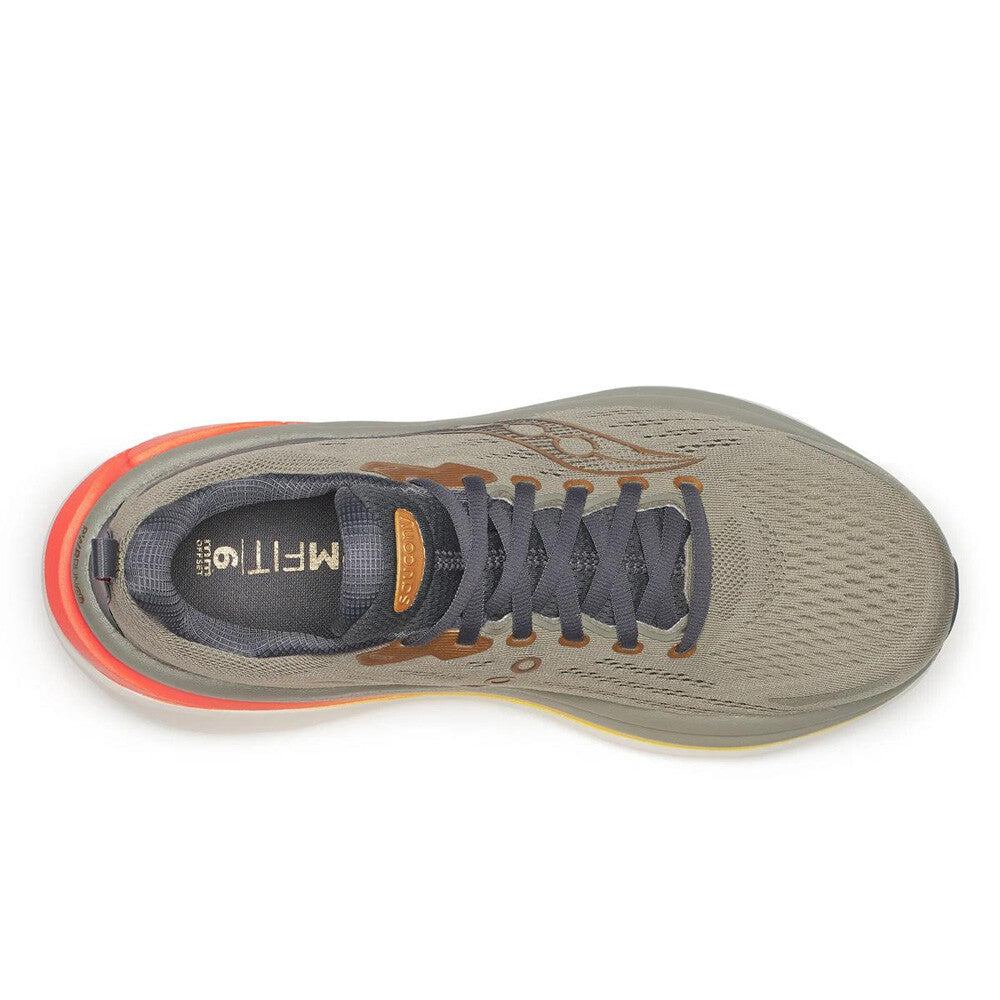 Saucony Hurricane 25 Men's Running Shoes - Laurel/Fire