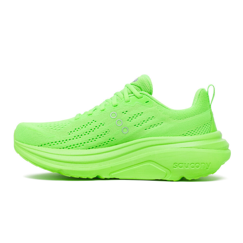 Saucony Hurricane 25 Men's Running Shoes - Slime/Silver
