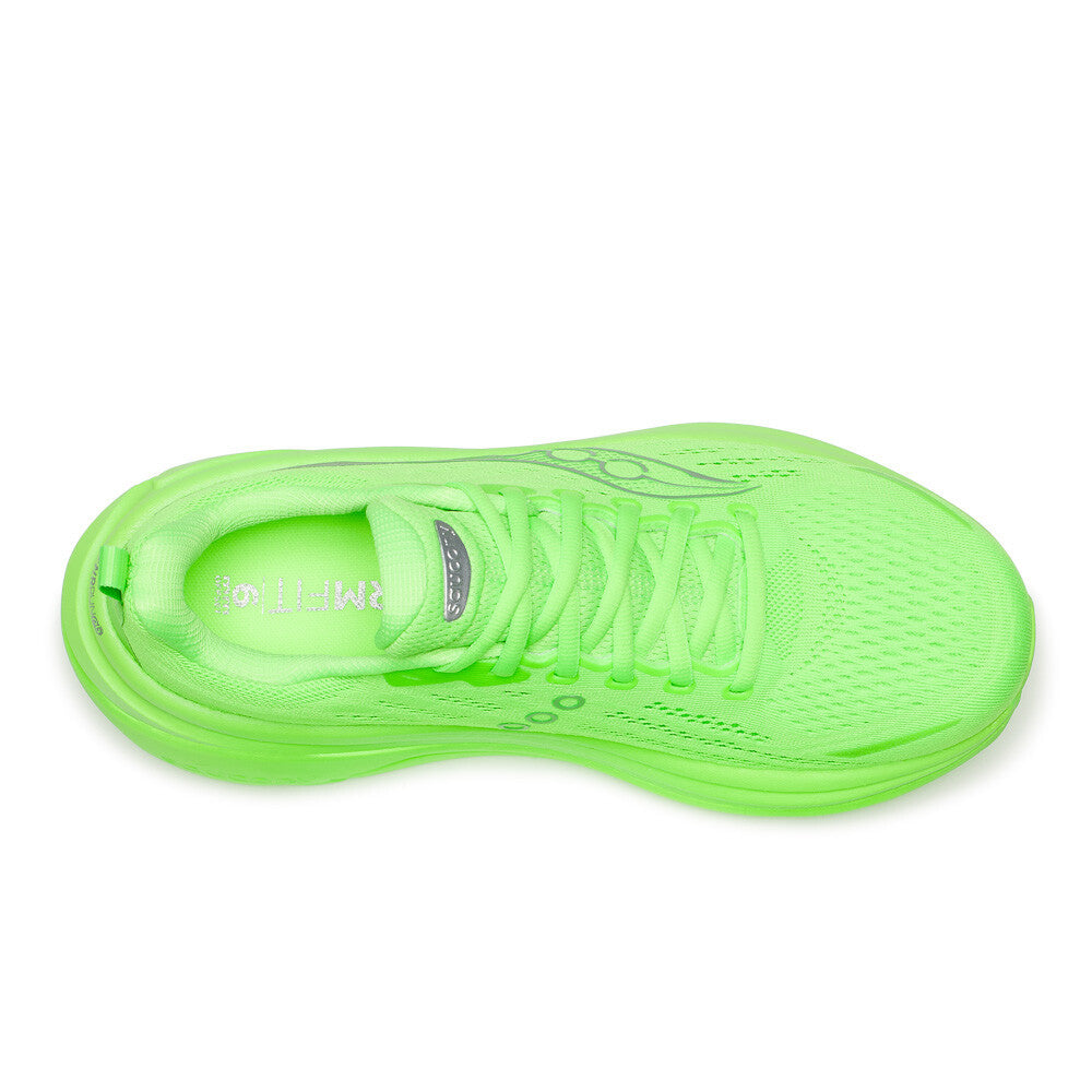 Saucony Hurricane 25 Men's Running Shoes - Slime/Silver