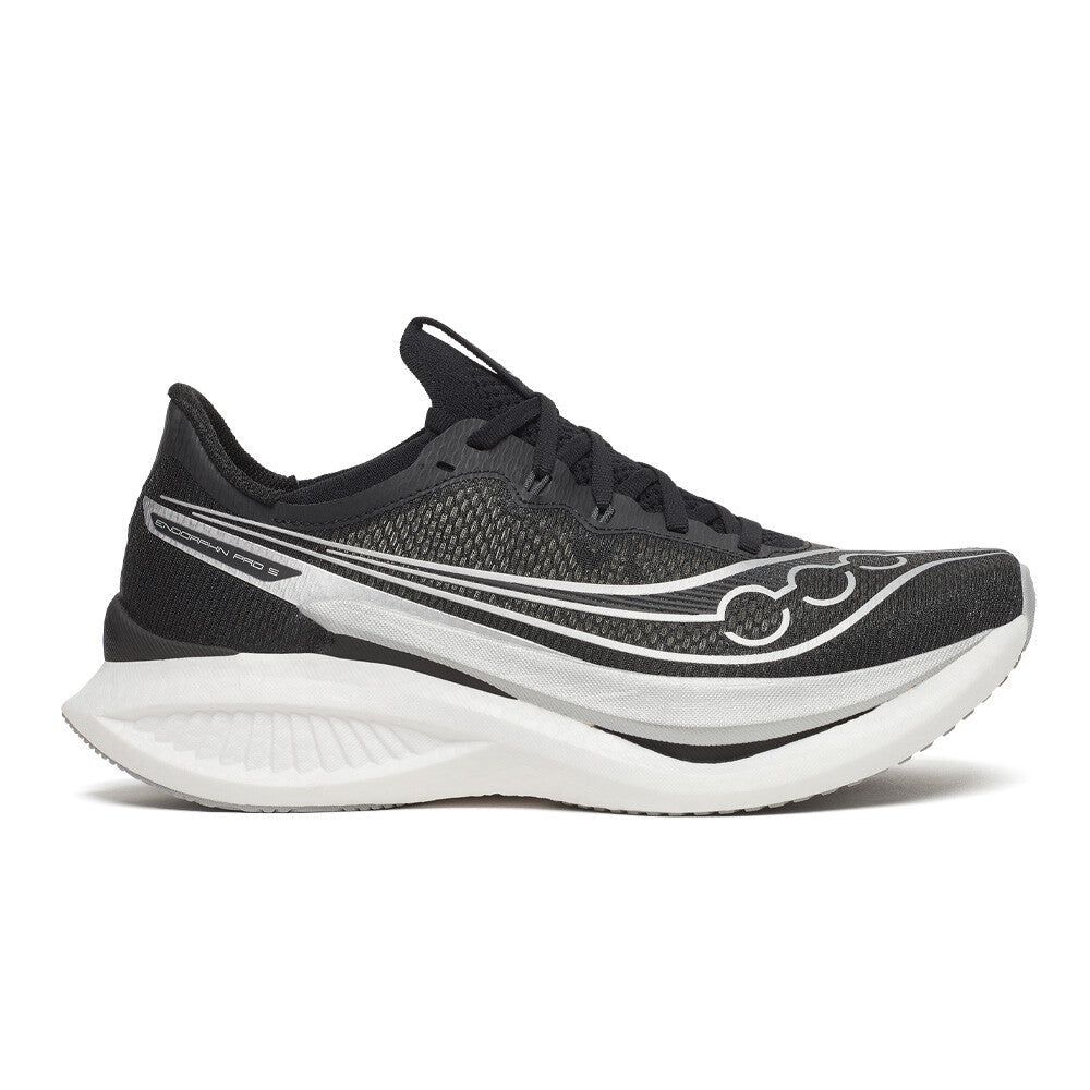Saucony Endorphin Pro 5 Men's Running Shoes - Black/Silver