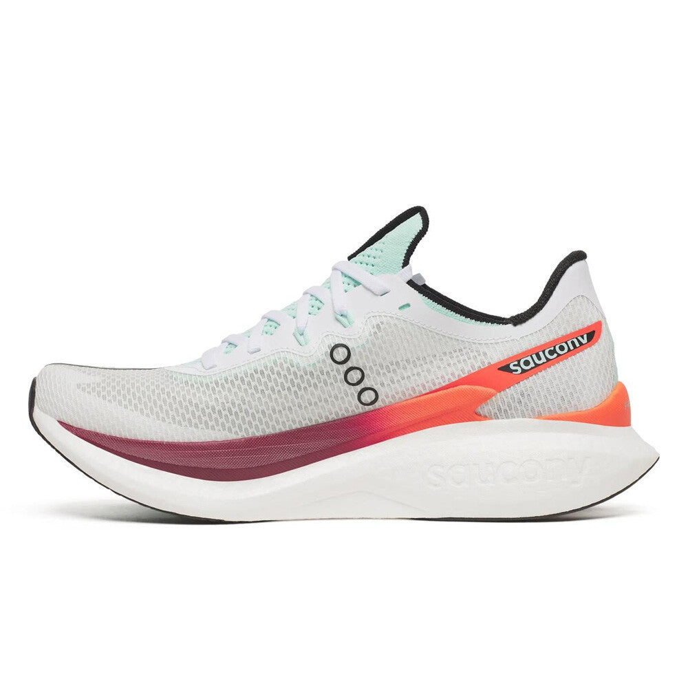 Saucony Endorphin Pro 5 Men's Running Shoes - White/Crimson