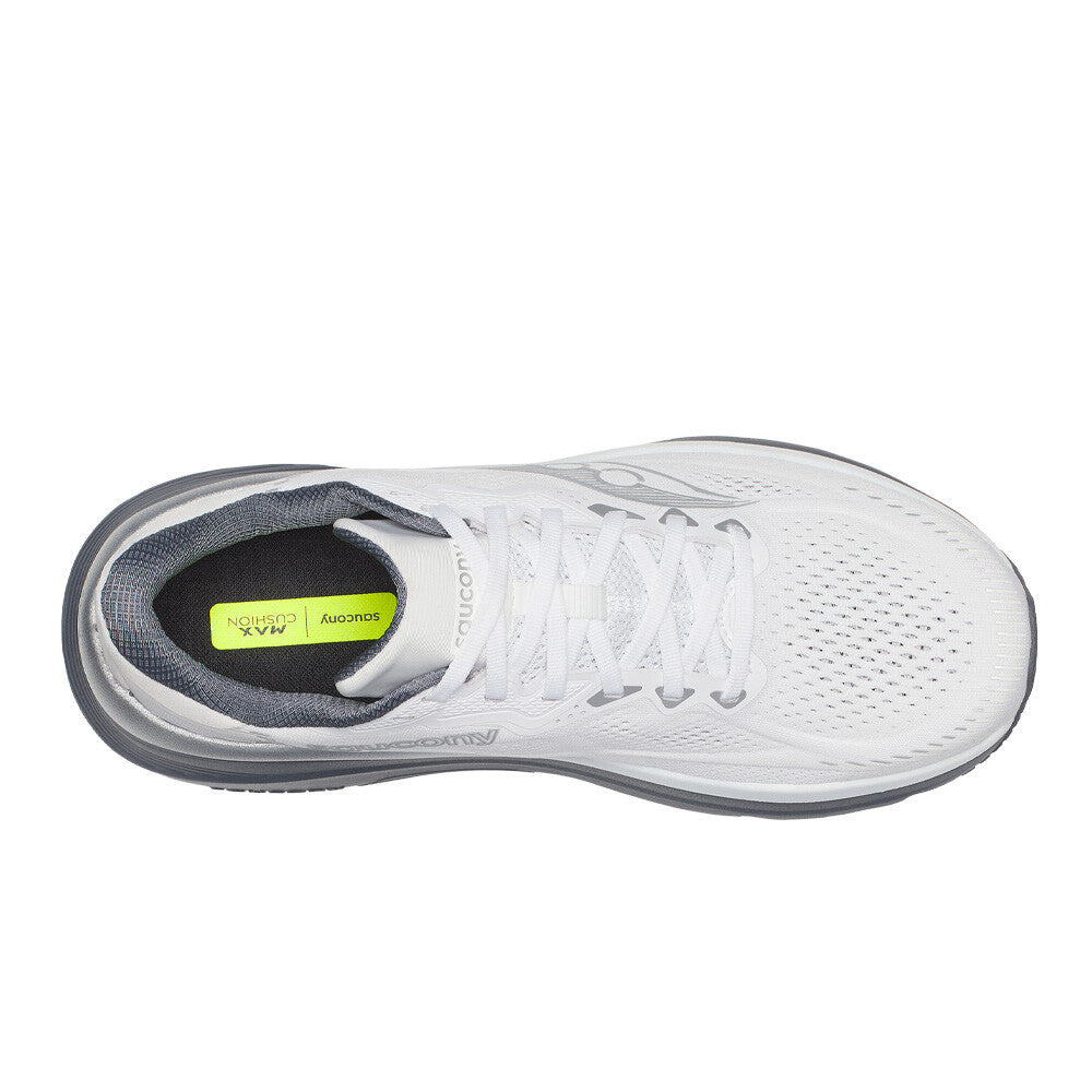 Saucony Guide 19 Men's Running Shoes - White/Shadow