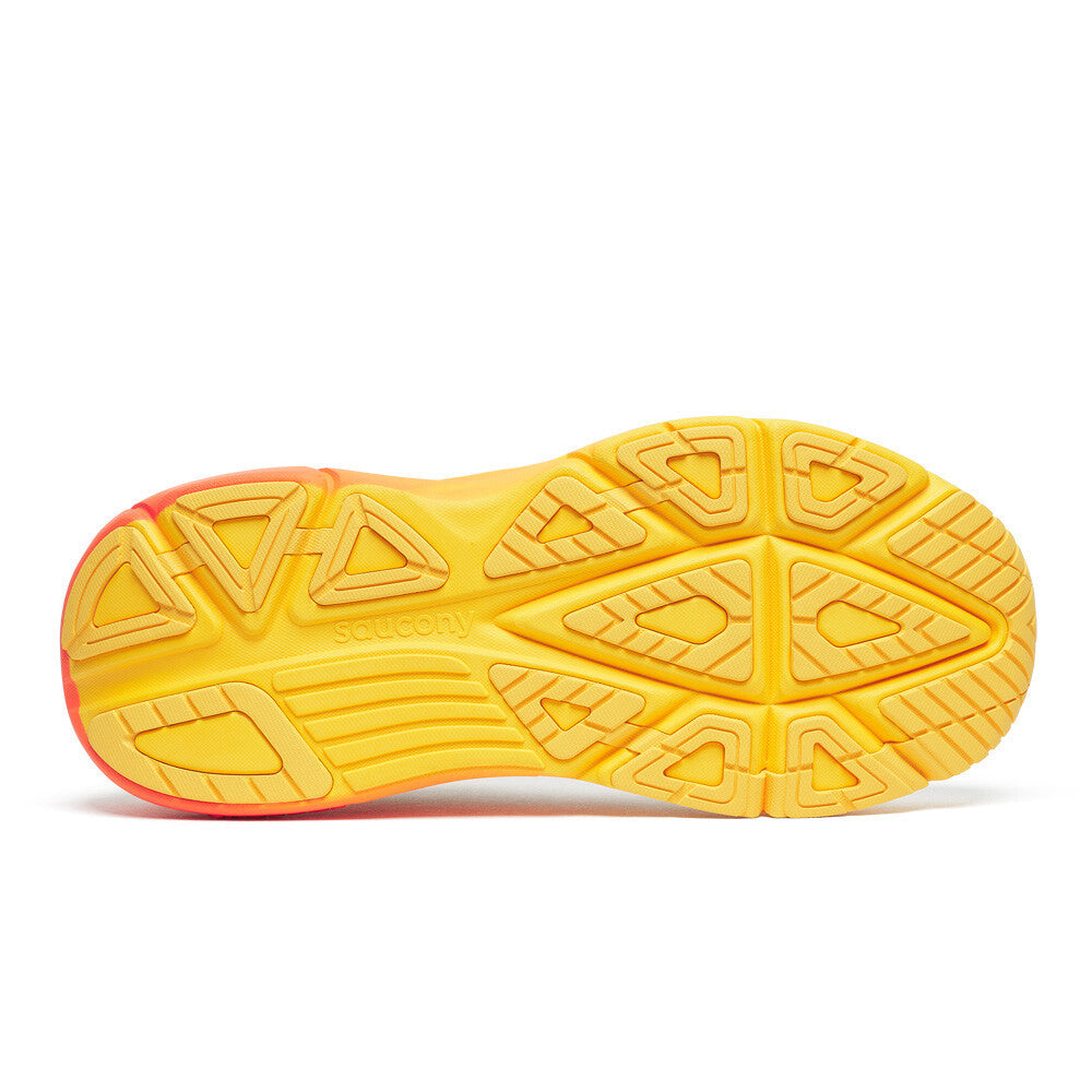 Saucony Guide 19 Men's Running Shoes - Ivory/Fire