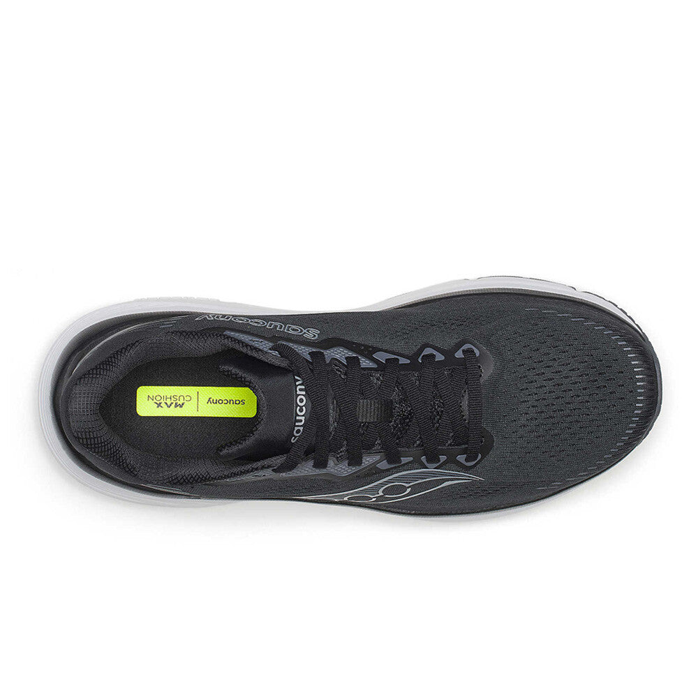 Saucony Guide 19 Men's Running Shoes (2E Width) - Black/Silver