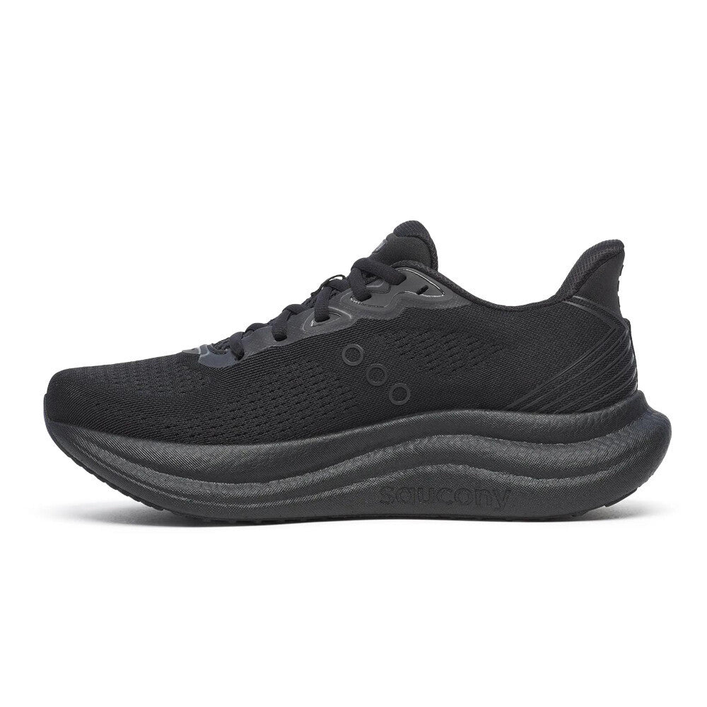 Saucony Triumph 23 Men's Running Shoes (2E Width) - Triple Black