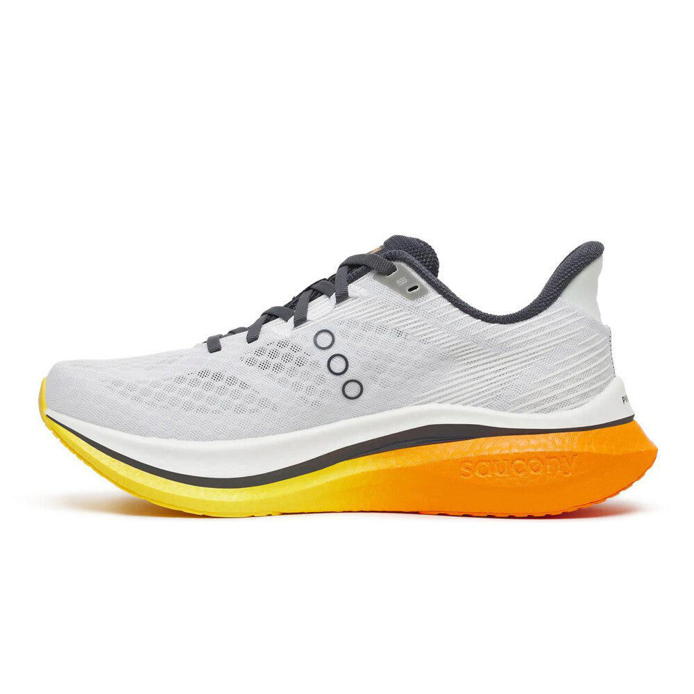 Saucony Endorphin Speed 5 Men's Running Shoes - White/Fuego