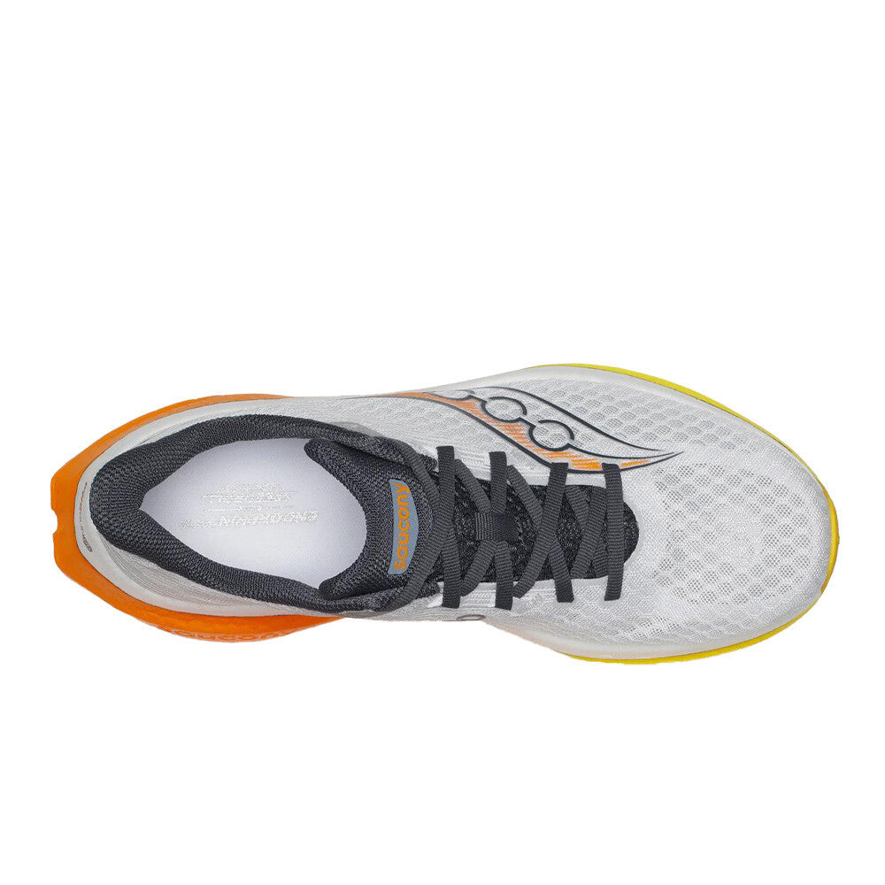 Saucony Endorphin Speed 5 Men's Running Shoes - White/Fuego