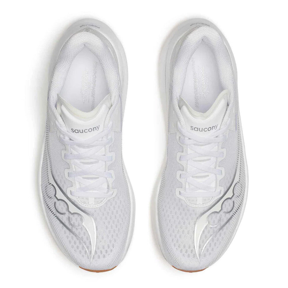 Saucony Endorphin Azura Men's Running Shoes - White/Gum