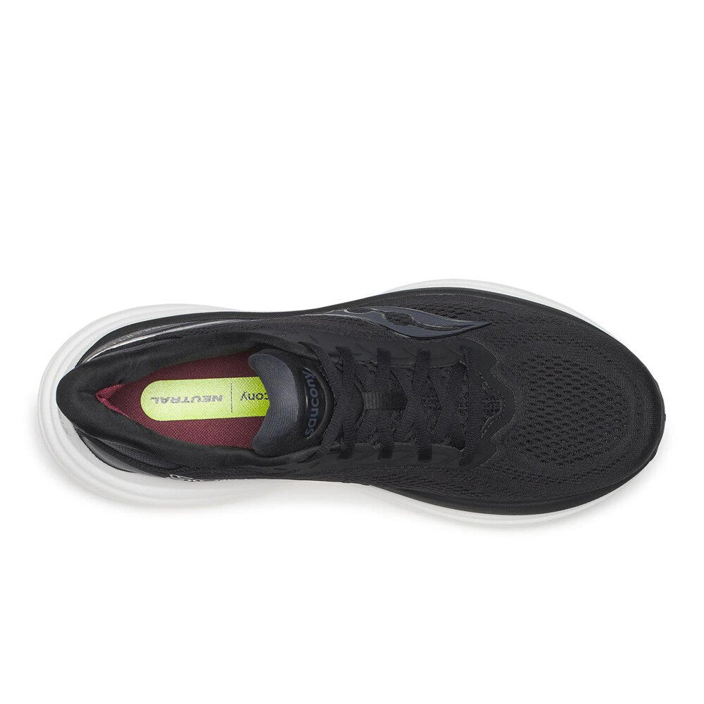Saucony Triumph 24 Men's Running Shoes - Black/Silver