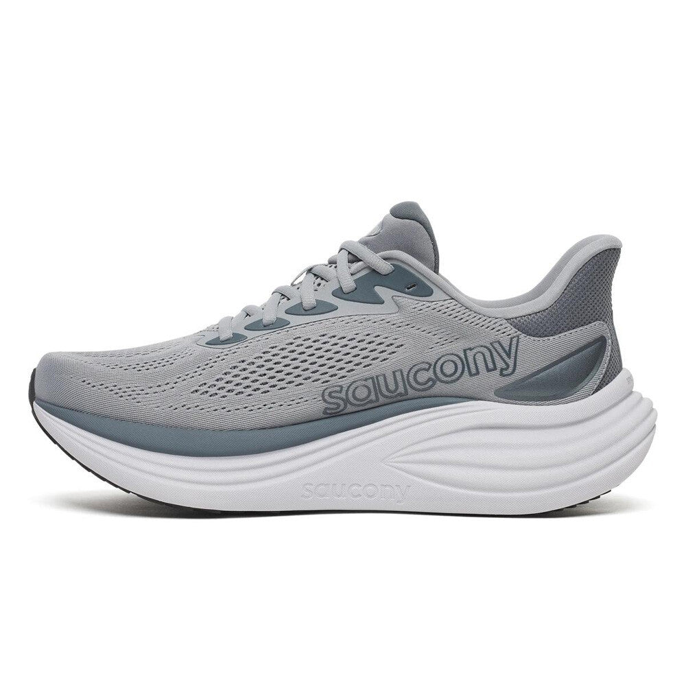 Saucony Triumph 24 Men's Running Shoes - Fossil/Gunmetal