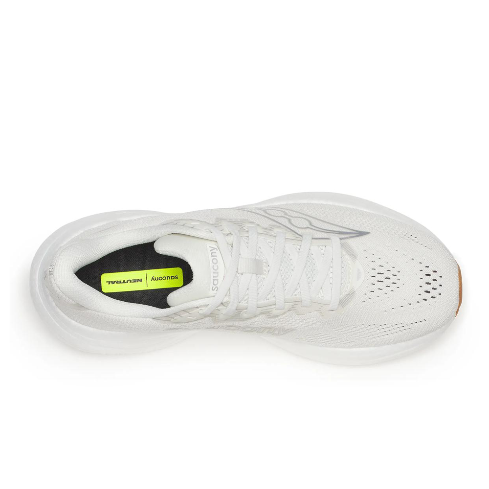 Saucony Ride 19 Men's Running Shoes - Ivory/Gum