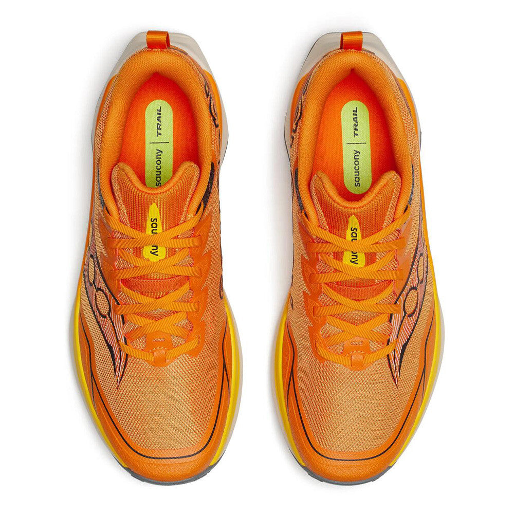 Saucony Peregrine 16 Men's Trail Running Shoes - Fuego/Cyber