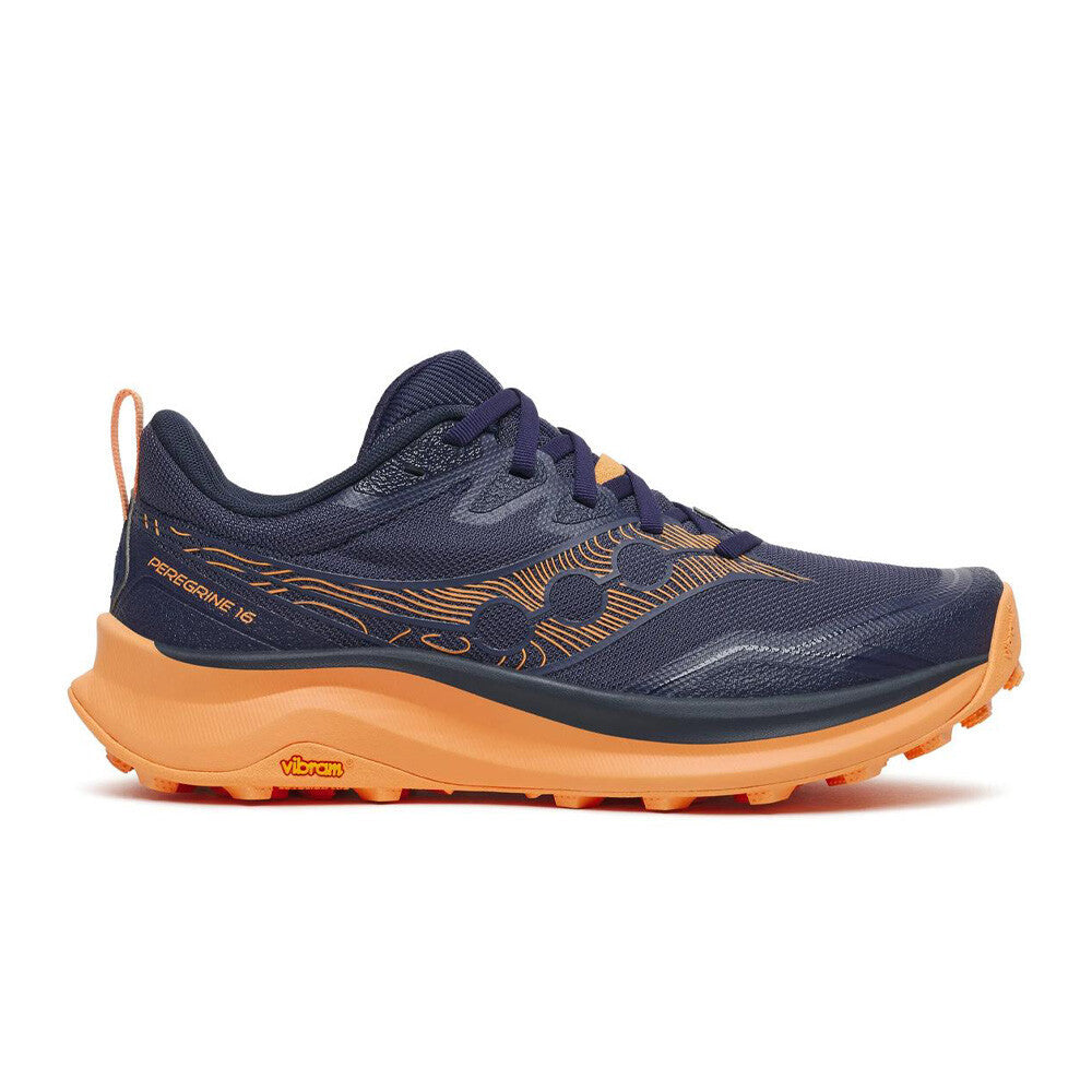 Saucony Peregrine 16 Women's Trail Running Shoes - Naval/Persion