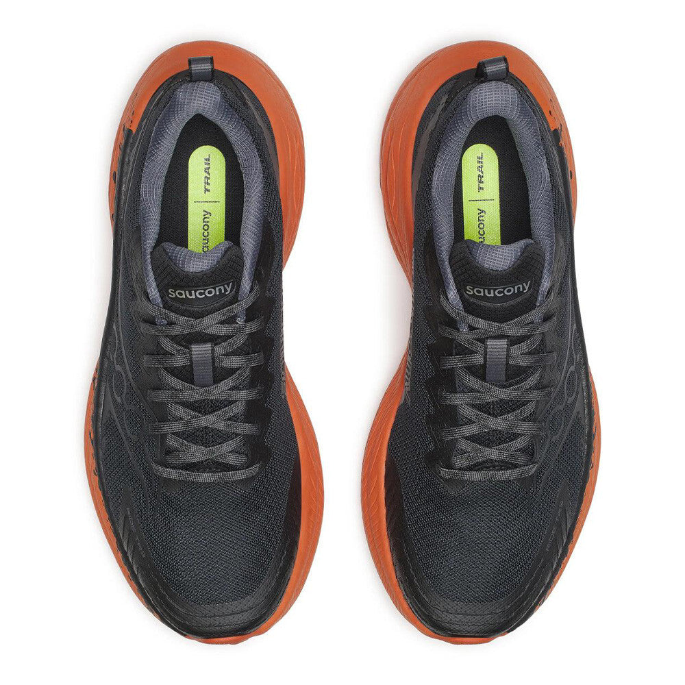 Saucony Ride TR3 Men's Trail Running Shoes - Black/Rust