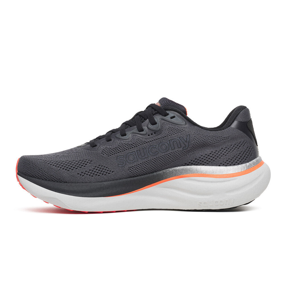 Saucony Ride 19 Men's Running Shoes - Carbon/Black