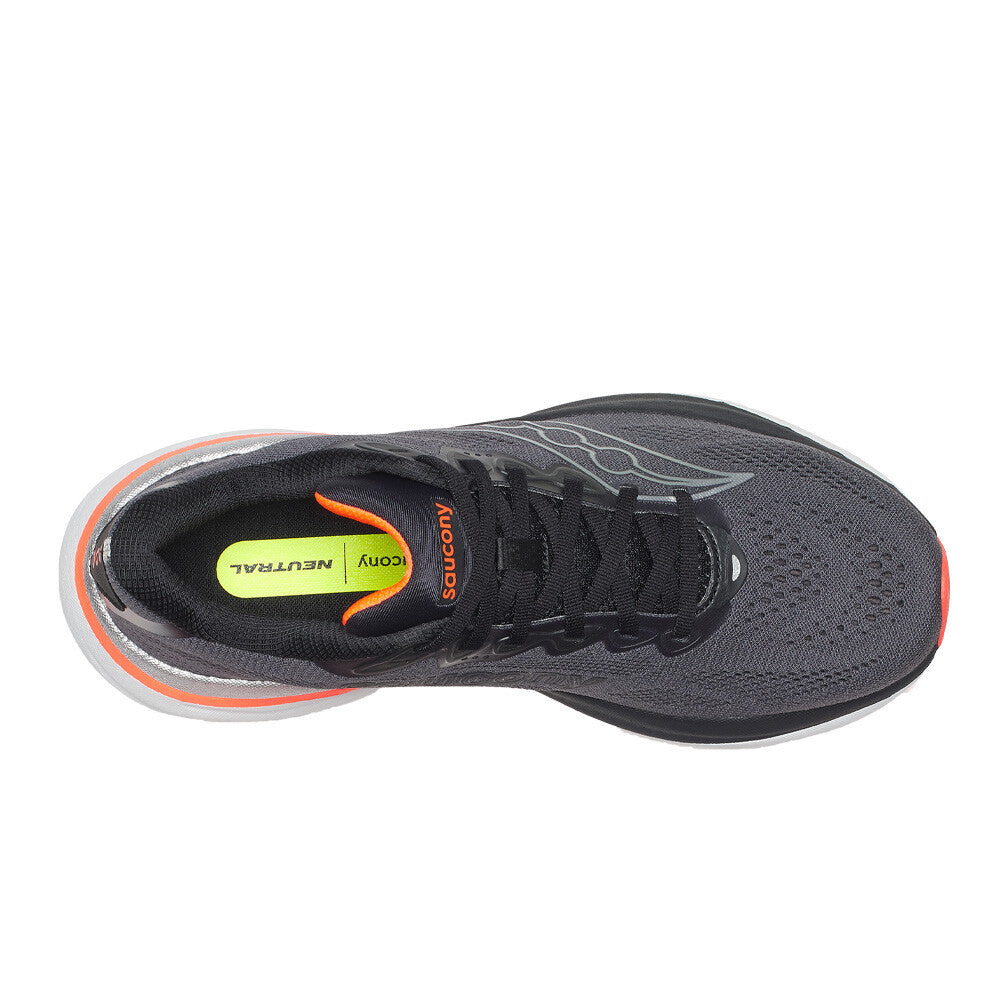 Saucony Ride 19 Men's Running Shoes - Carbon/Black
