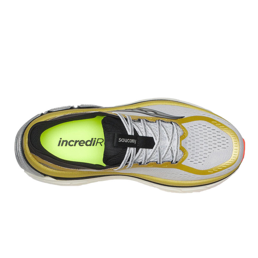 Saucony Paramount MAX Men's Running Shoes - White/Gold/Black