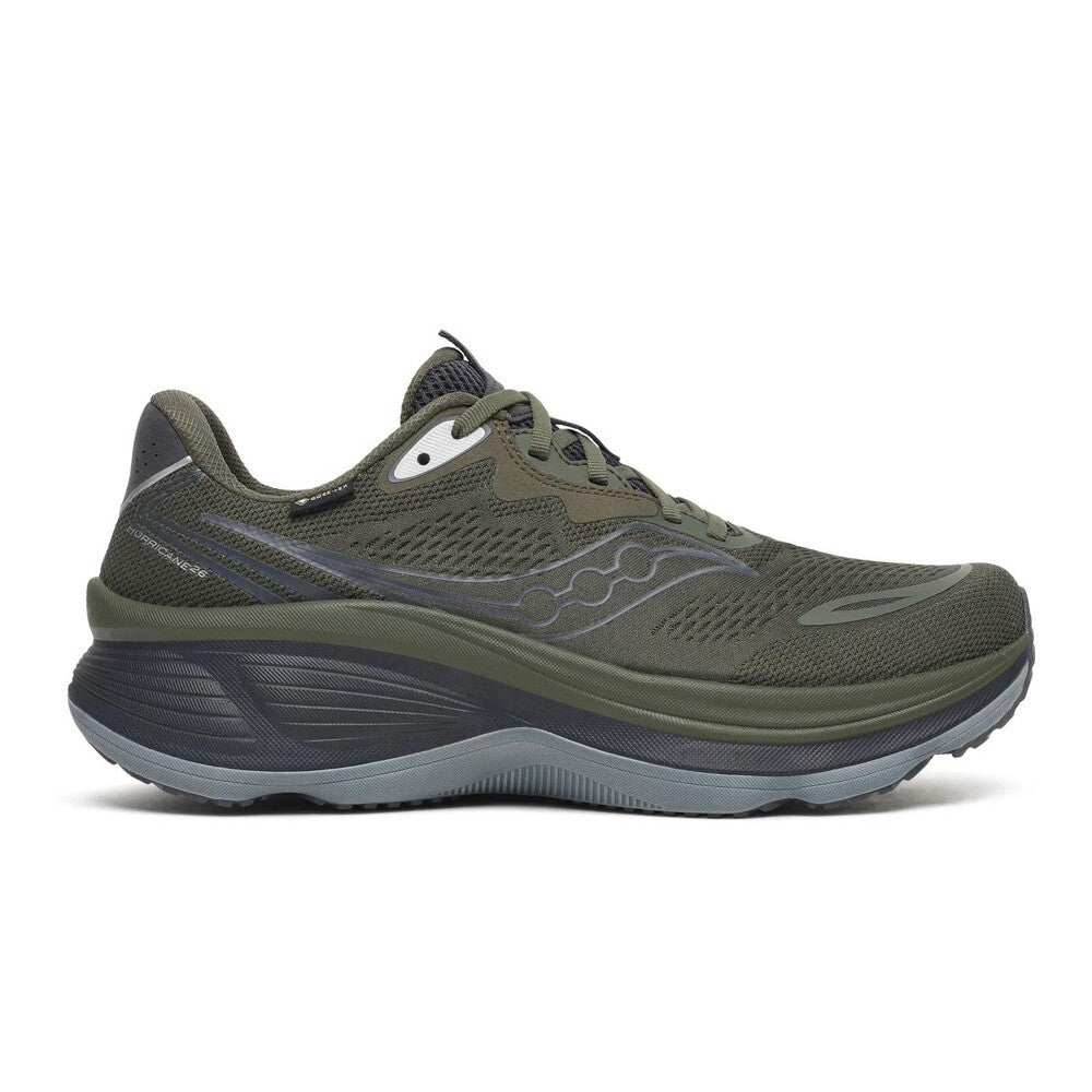 Saucony Hurricane 26 GORE-TEX Men's Running Shoes - Fatigue/Cinder