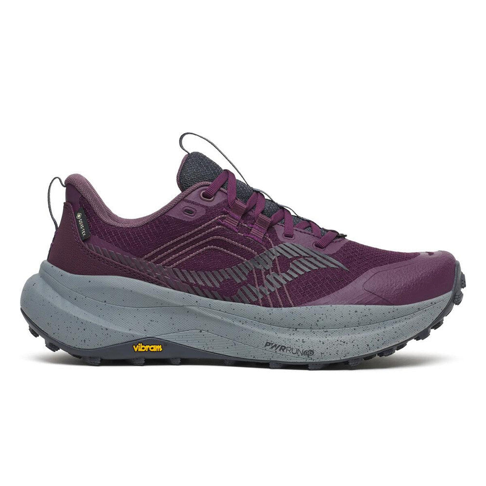 Saucony Xodus Ultra 4 GORE-TEX Women's Trail Running Shoes - Eggplant/Cinder