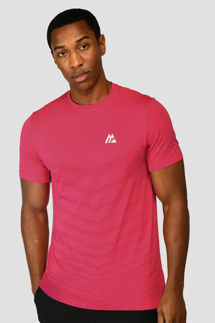 MONTIREX SPEED SEAMLESS T SHIRT - HIBISCOUS/NEON PINK