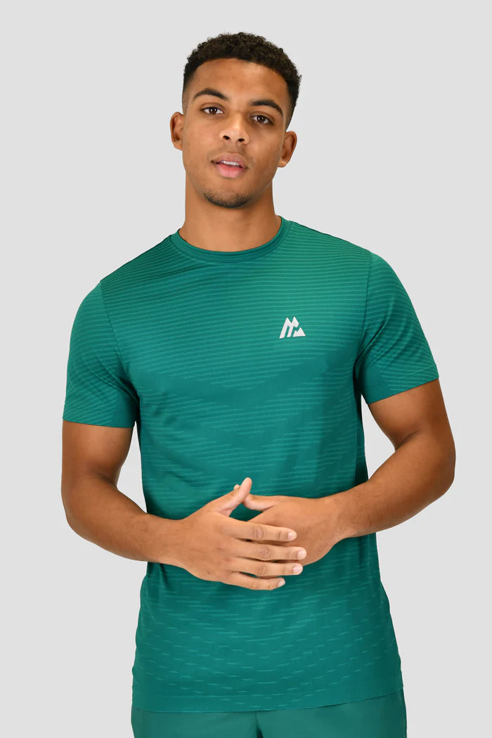 MONTIREX SPEED SEAMLESS T SHIRT - DEEP DEA/MOUNTAIN MEADOW