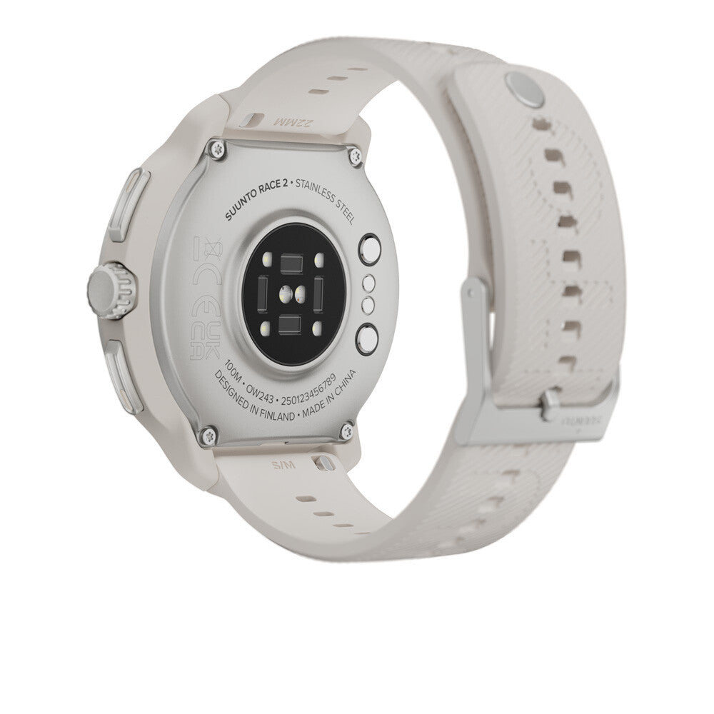 Suunto Race 2 GPS Watch - Feather Grey