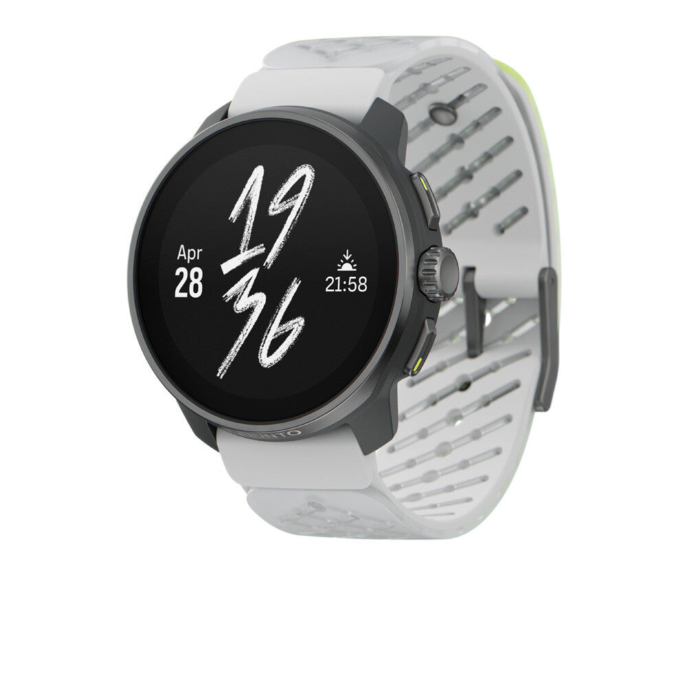 Suunto Race S Titanium GPS Watch - Titanium Canary