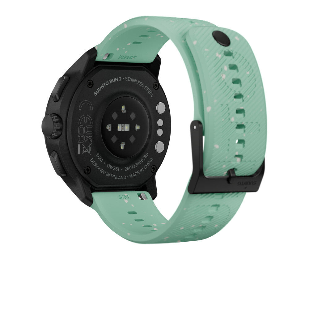 Suunto Run 2 4GB GPS Watch - Aloe Green