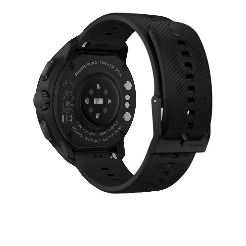 Suunto Run 2 64GB GPS Watch - All Black