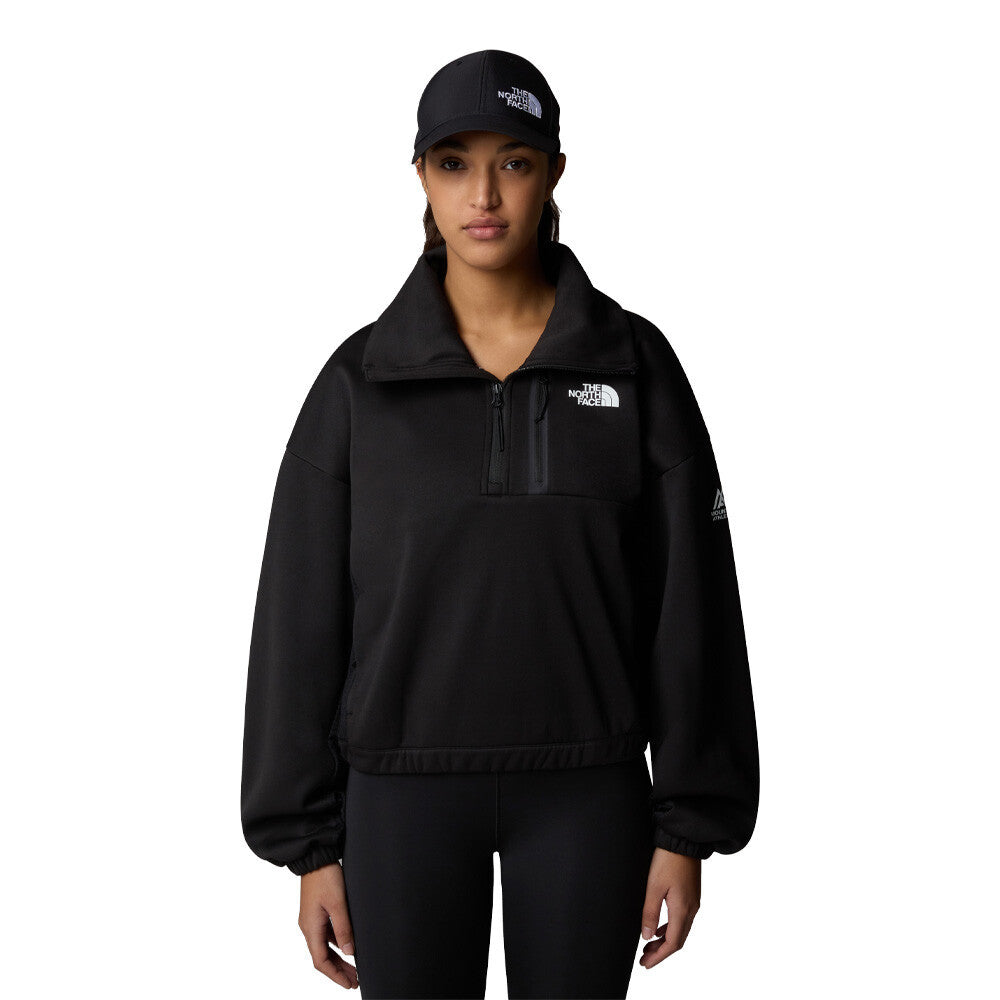 The North Face Mountain Athletics 1/4 Zip Women's Jacket - Black