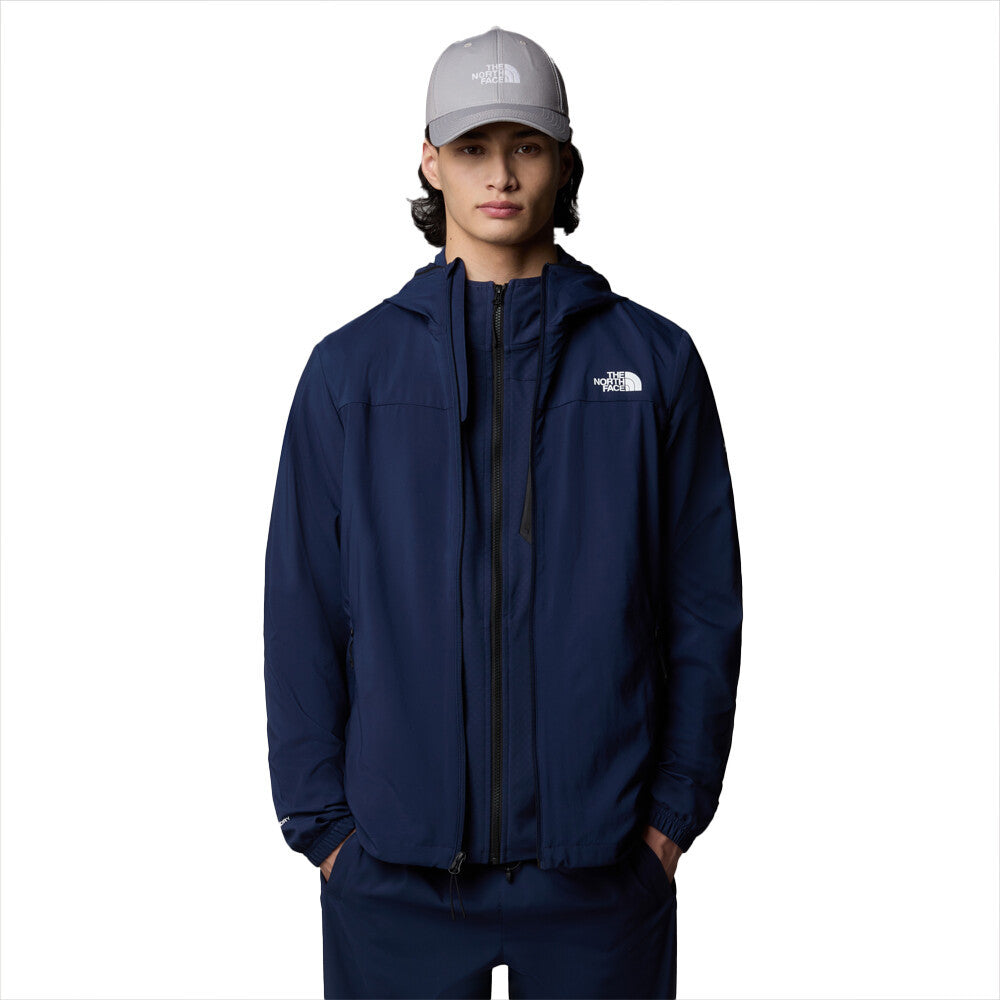The North Face Mountain Athletics Hooded Men's Wind Jacket - Navy