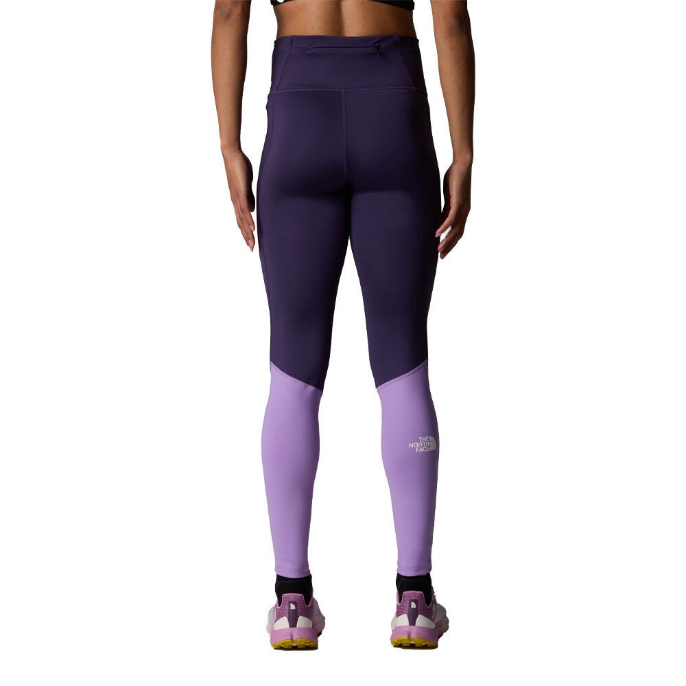 The North Face Trail Run Women's Running Tights - Eternal Purple/Purple Granite