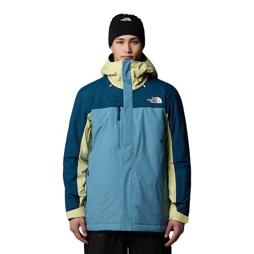 The North Face Freedom Insulated Men's Jacket - Algae Blue/Nettle/Midnight Petrol