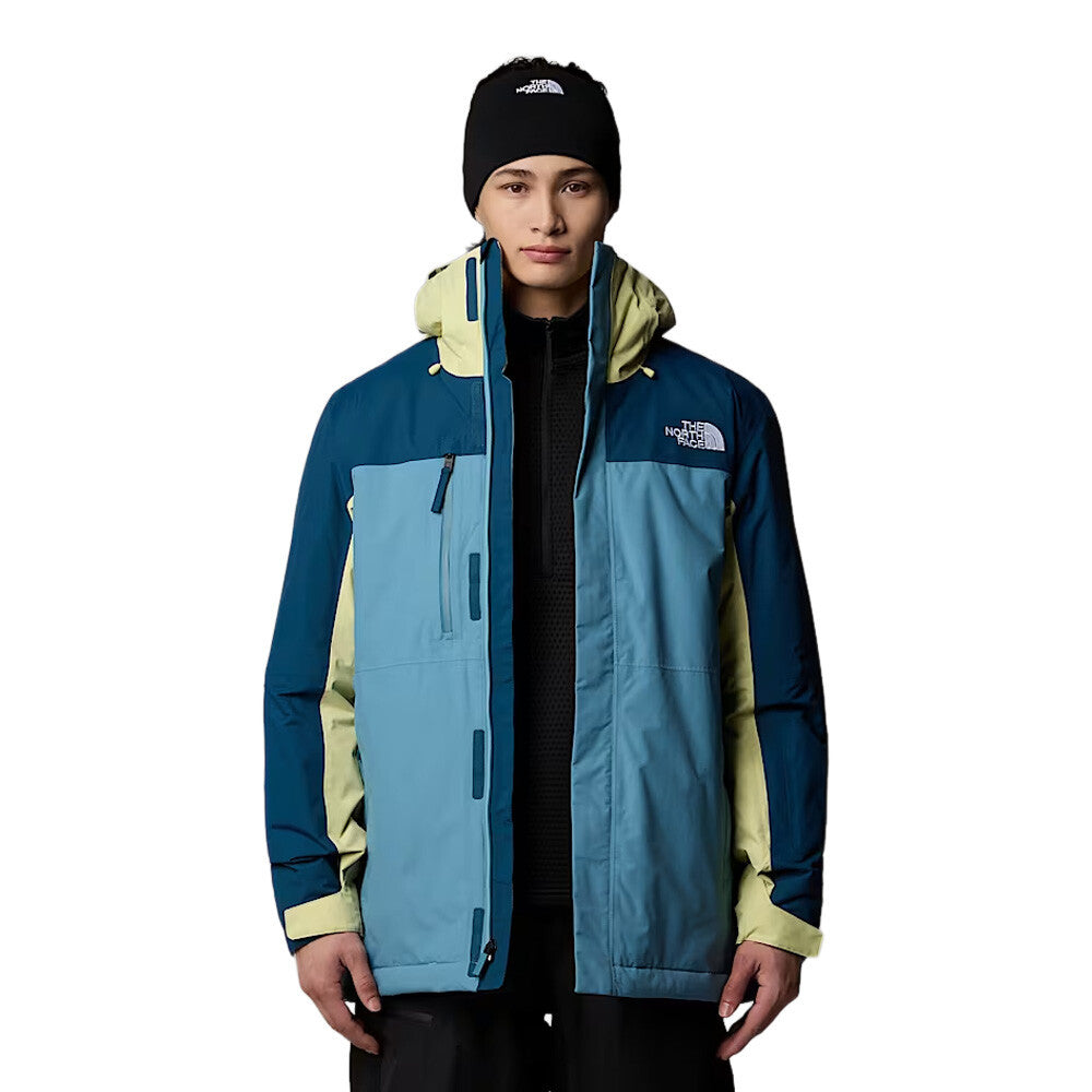 The North Face Freedom Insulated Men's Jacket - Algae Blue/Nettle/Midnight Petrol