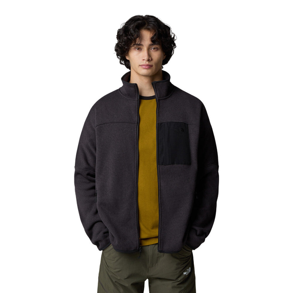 The North Face Front Range Fleece Men's Jacket - Black Heather