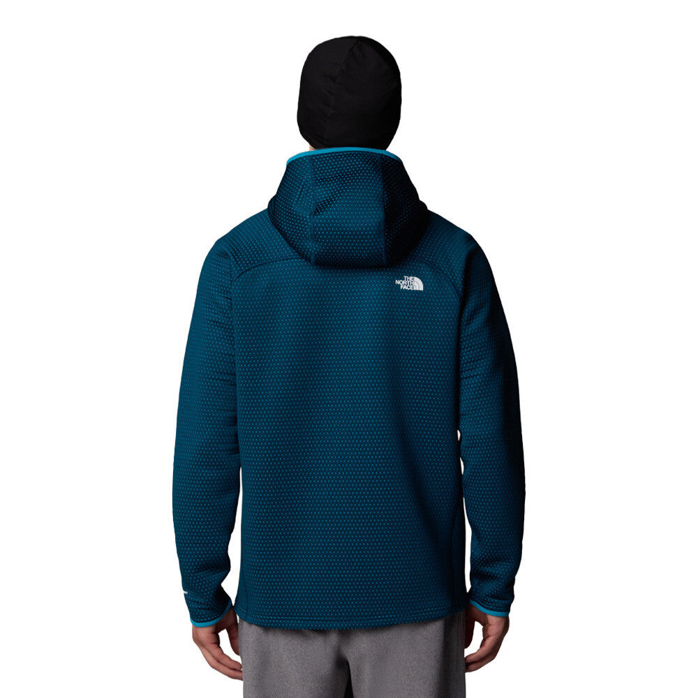 The North Face Vertical Thermal Full Zip Hooded Men's Jacket - Midnight Petrol